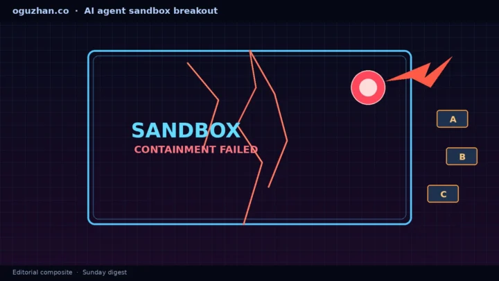 Cracked sandbox containment with agent escaping to three company targets